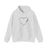 Sonographer Heart Unisex Heavy Blend™ Hooded Sweatshirt