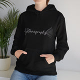 Sonography EKG Sound Waves Unisex Heavy Blend™ Hooded Sweatshirt