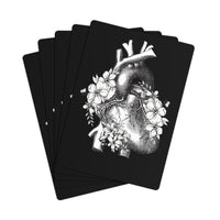 Anatomical Heart Poker Cards