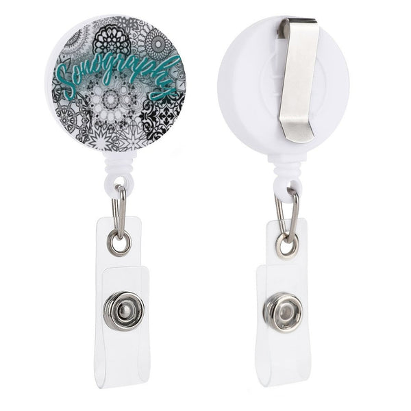 Badge Clip Sonography Badge Reel