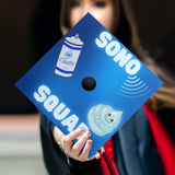 Sono Squad Grad Graduation Cap Topper