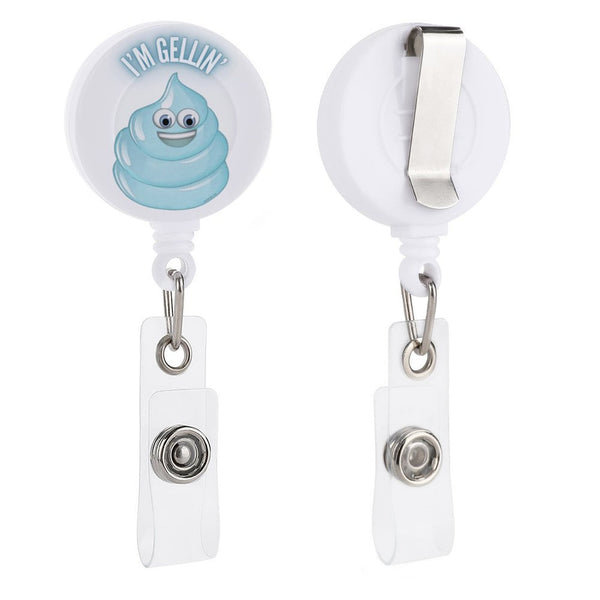 Echomoji™ I'm Gellin' Badge Reel