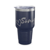 Sonographer Heart Probe Insulated Tumbler, 30oz