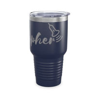 Sonographer Heart Probe Insulated Tumbler, 30oz