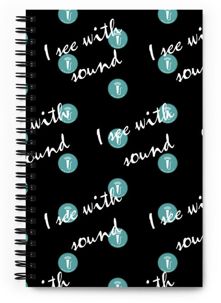 I See With Sound Sono Spiral Notebook Probe Icon
