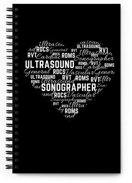 Ultrasound Spiral Notebook