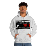 My Soundwaves Unisex Heavy Blend™ Hooded Sweatshirt