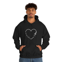 Sonographer Scan Heart Unisex Heavy Blend™ Hooded Sweatshirt