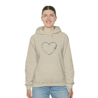 Sonographer Scan Heart Unisex Heavy Blend™ Hooded Sweatshirt