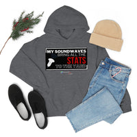 My Soundwaves Unisex Heavy Blend™ Hooded Sweatshirt