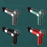 Massage Gun Deep Tissue Percussion Mini LCD 32 Speeds Muscle Massager Pain Relief Body Relax Fitness