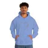 Sonographer Scan Heart Unisex Heavy Blend™ Hooded Sweatshirt