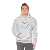 Sonographer Scan Heart Unisex Heavy Blend™ Hooded Sweatshirt