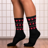 Echomoji™ Socks - Heart Crazy Wow
