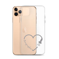 Sonographer Heart Clear Case for iPhone®