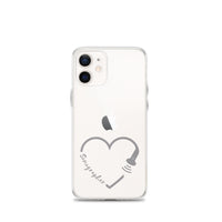 Sonographer Heart Clear Case for iPhone®
