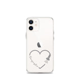 Sonographer Heart Probe Clear Case for iPhone®