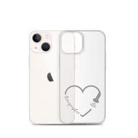 Sonographer Heart Clear Case for iPhone®