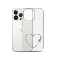 Sonographer Heart Probe Clear Case for iPhone®