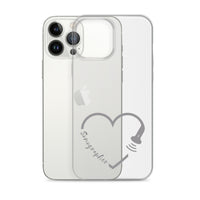 Sonographer Heart Probe Clear Case for iPhone®