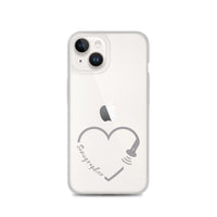 Sonographer Heart Clear Case for iPhone®