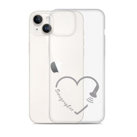 Sonographer Heart Probe Clear Case for iPhone®