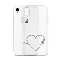 Sonographer Heart Clear Case for iPhone®