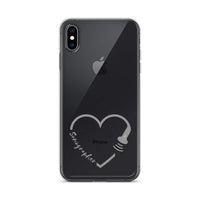 Sonographer Heart Clear Case for iPhone®