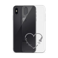 Sonographer Heart Probe Clear Case for iPhone®