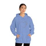 Sonographer Scan Heart Unisex Heavy Blend™ Hooded Sweatshirt