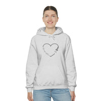 Sonographer Scan Heart Unisex Heavy Blend™ Hooded Sweatshirt