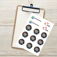Sono Registry Badge Sticker Sheet