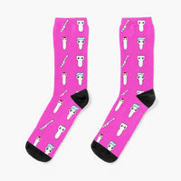 Sonosquad Pink Crew Socks